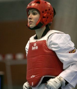 Estefanía Hernández preparada para competir