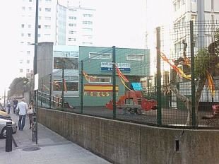 Imaxe dunha escola infantil na Coruña a pasada semana