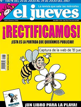 A "portada alternativa" en resposta