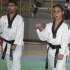 Os taekwondistas Samuel e Nerea