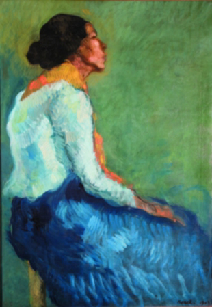 Nonell, Gitana, 1902