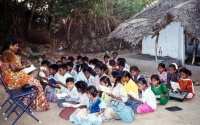 Unha escola en Tiruchy / Foto: InD