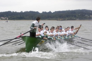 Os remeiros do Samertolameu de Meira, en Ares