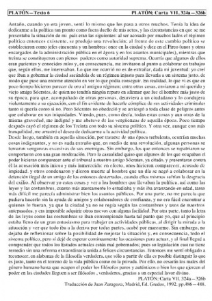 Un dos textos distribuídos