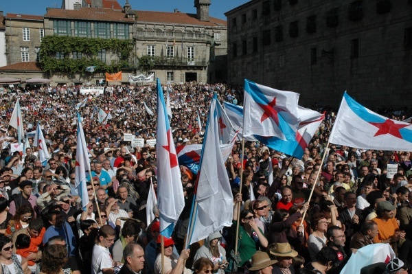 Manifestación Queremos Galego